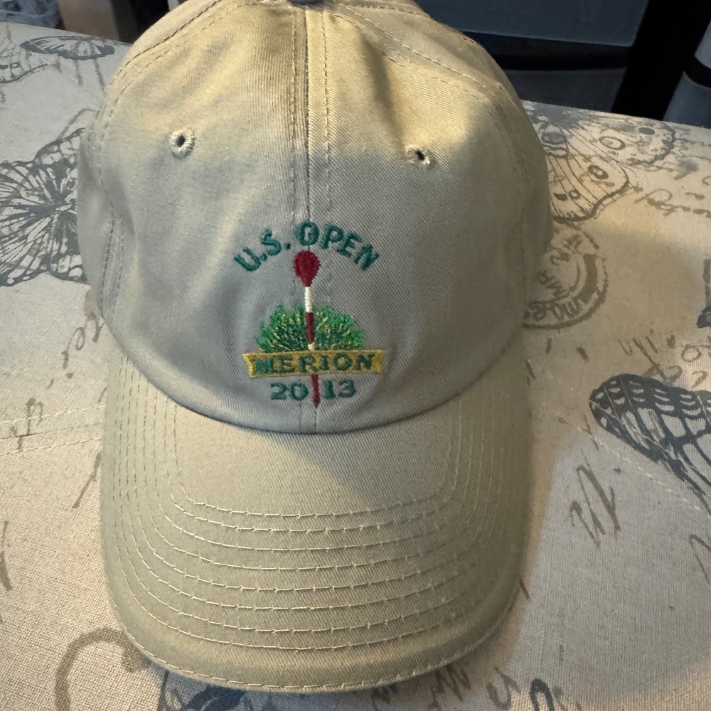 Golf Hat 2013 U.S. Open Merion Golf Gray Adjustable Hat